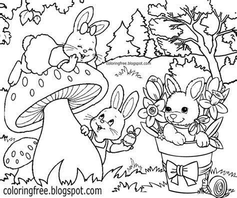 Happy Easter Coloring Pages For Kids Clipart Egg Printable Drawings ...