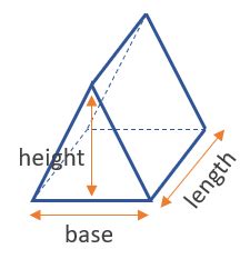 Volume of a Triangular Prism Calculator 📐