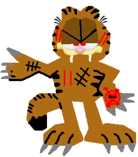 Evil Garfield (PNG) by ayden1000 on DeviantArt