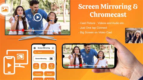 Screen Mirroring - Chromecast - Miracast - Cast to TV - Screen Cast ...