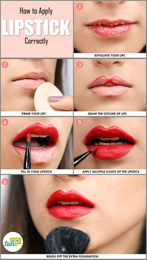 How To Apply Lipstick Perfectly