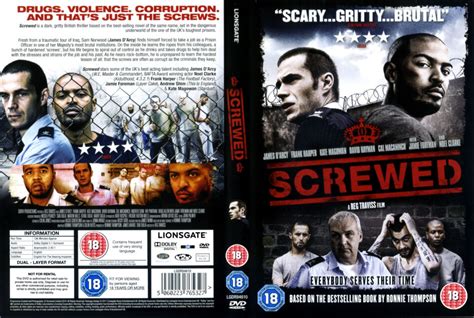 Screwed (2011) R2 - Movie DVD - CD label, DVD Cover, Front Cover