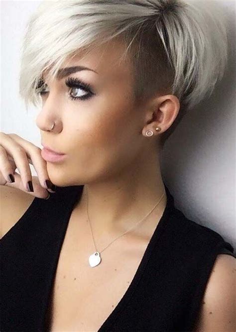 Edgy Short Hairstyles 2018 Female