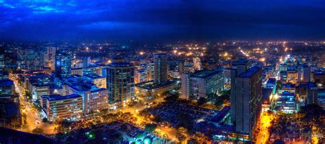 Nairobi at night : r/pics