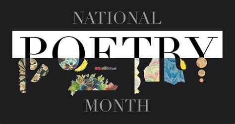 National Poetry Month | you & the arts