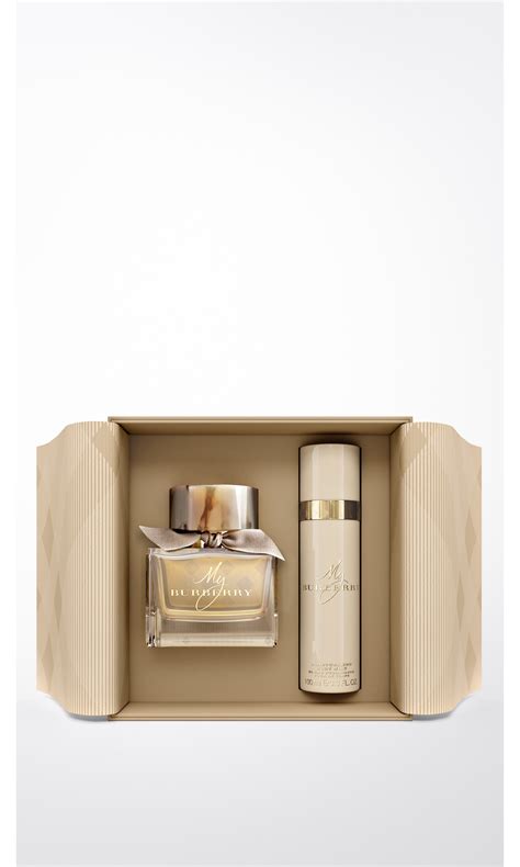 My Burberry Gift Set in Honey Trench - Women | Burberry United States