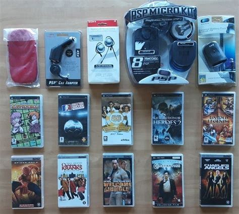 Sony - PSP games & accessories (15) - In original sealed - Catawiki