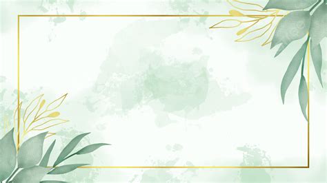 Green And Gold Wedding Background - Image to u