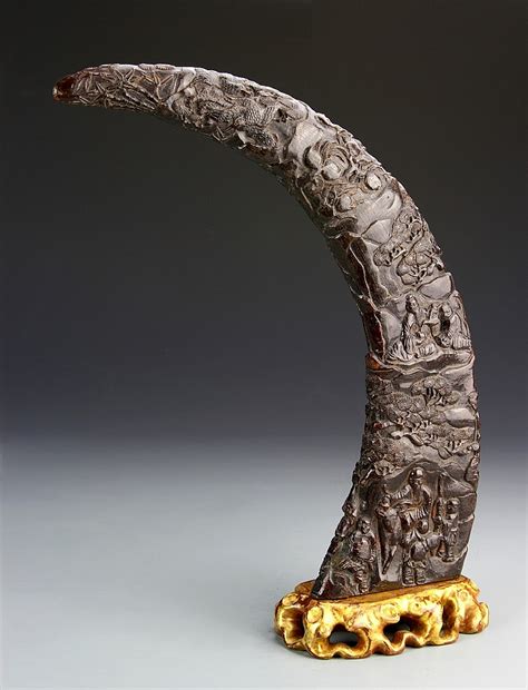 Sold Price: Chinese Horn Carving - December 6, 0113 10:00 AM EST