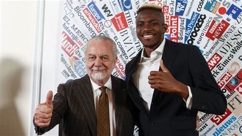 Napoli president 'knew' Victor Osimhen will leave in summer - ESPN