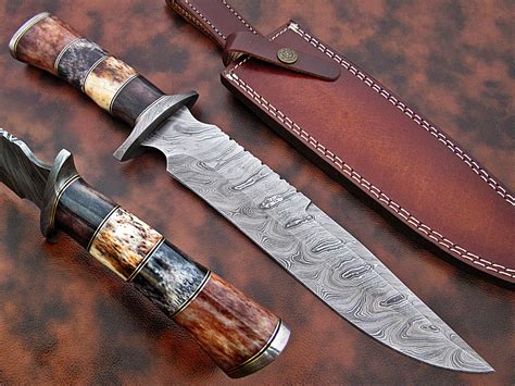 knivesgulf.com | Bowie knife, Knife, Damascus steel