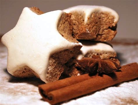 German Star Cookies, also known as Zimtsterne Cinnamon Cookies are a wonderful cookie for ...