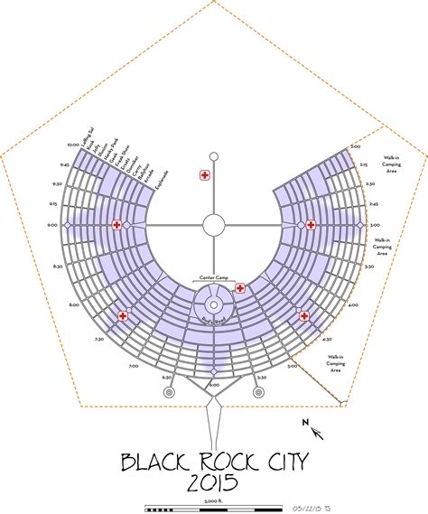 2015 Black Rock City Map | Black rock city, Black rock, City map