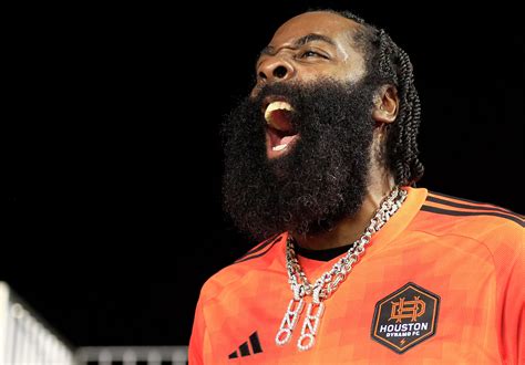 James Harden goes super fan at Houston Dynamo's Open Cup win