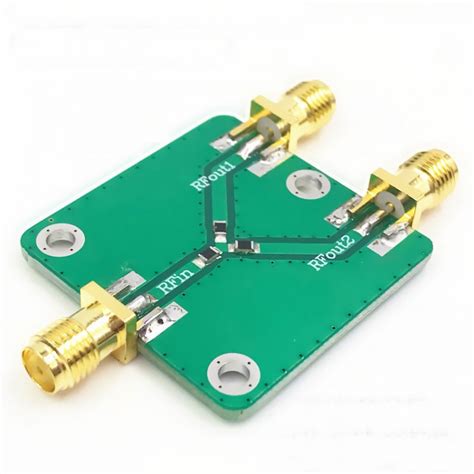 DC-5G RF Power Splitter RF Microwave Resistive Power Divider Splitter 1 to 2 Way - Free Shipping ...