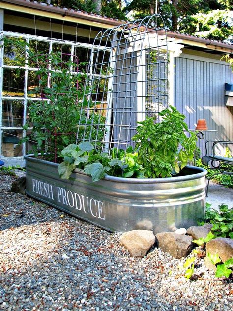 Stunning Container Vegetable Garden Design Ideas & Tips | Raised vegetable gardens, Container ...