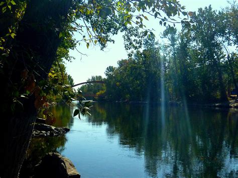 Boise River in Early Fall Photograph by Dan Dixon - Fine Art America