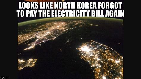 North Korea Darkness - Imgflip