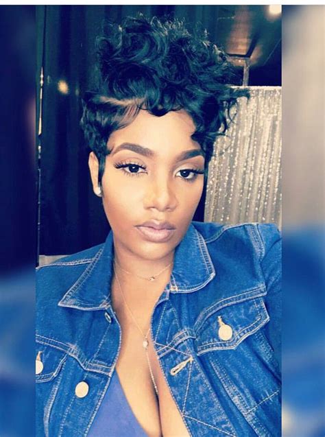 CHANELLE X ROSEGOLD Short Black Hairstyles, Dope Hairstyles, Weave Hairstyles, Hairstyles 2018 ...