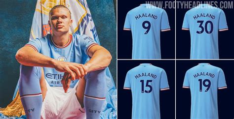 Haaland Chooses No. 9 Manchester City Shirt - Footy Headlines