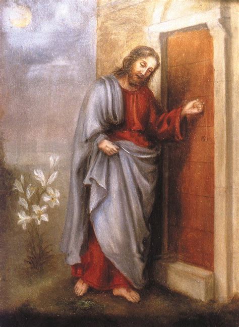 Jesus Knocking At The Door Painting at PaintingValley.com | Explore collection of Jesus Knocking ...