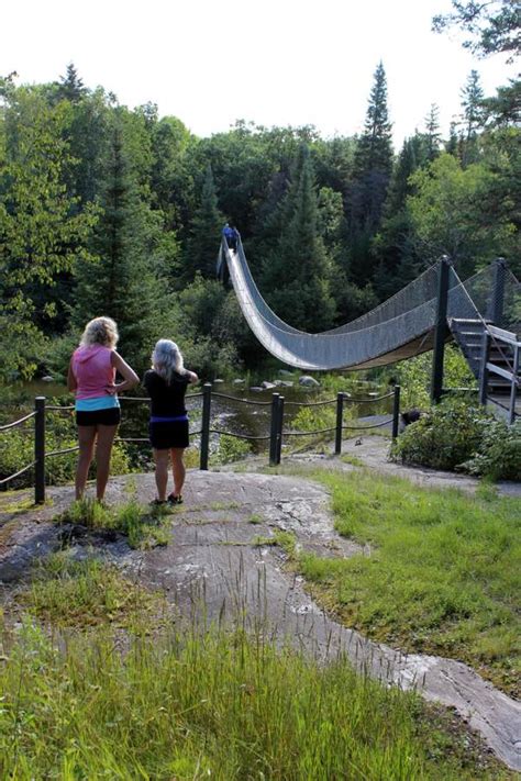 Pinawa Suspension Bridge | Travel Manitoba