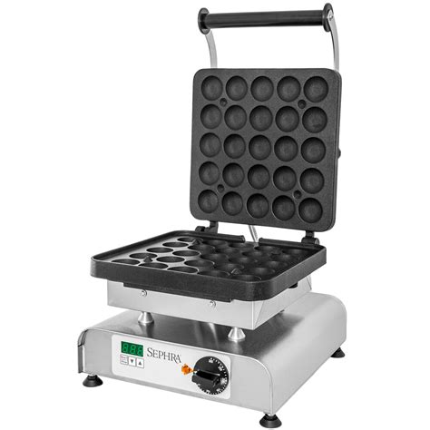 Sephra 12-40724DT-110 Waffle Ball Maker - 110V, 1700W