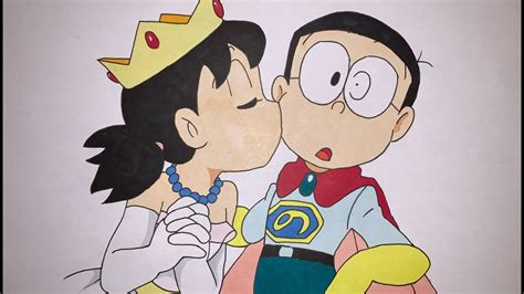 Nobita And Shizuka Kiss