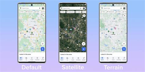 How to use each of the many layers in Google Maps