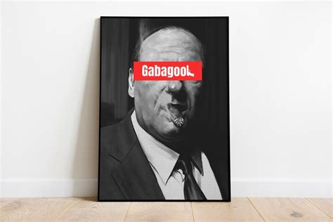 Gabagool Tony Soprano High Quality Poster Museum Quality | Etsy