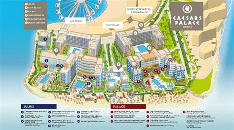 Map Of Caesars Palace Inside