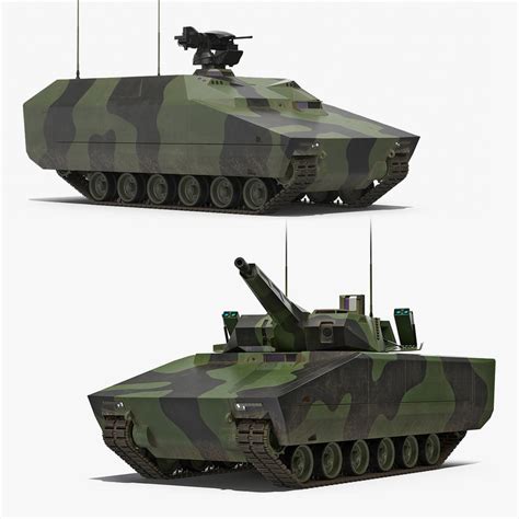 Kf41 lynx tank rigged 3D model - TurboSquid 1379596