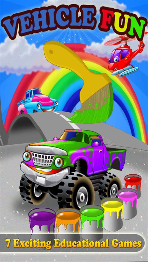 Vehicle Fun - Preschool Games for iPhone - Download