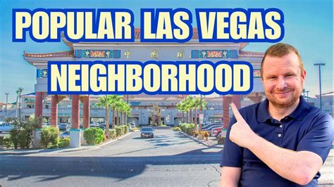 TOUR LAS VEGAS Popular Neighborhood Spring Valley Which is Home to CHINATOWN - YouTube