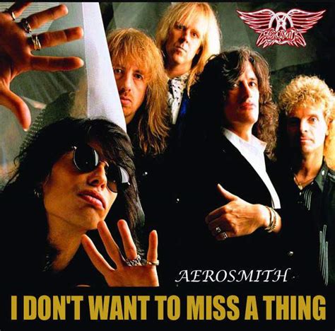 I Don't Wanna Miss A Thing backing track in the style of Aerosmith ...