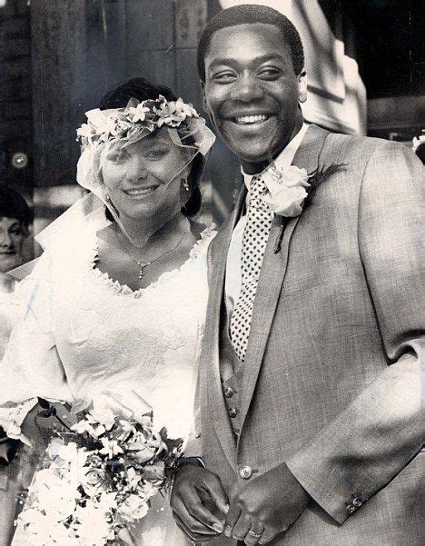 Dawn French and Lenny Henry on their wedding day in 1984. | Dawn french, Celebrity weddings ...