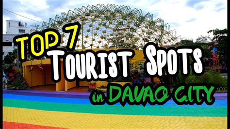 Top 7 Tourist Spots in Davao City - YouTube