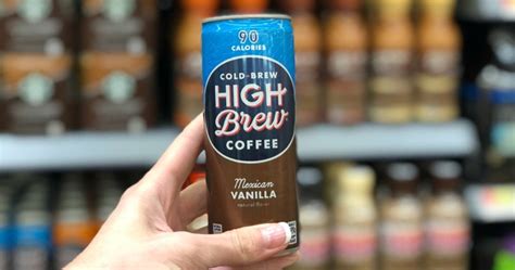 High Brew Cold Brew Coffee Cans Just $1.39 After Cash Back at Walmart