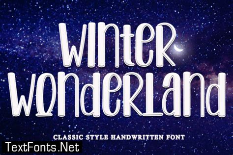 Winter Wonderland Font