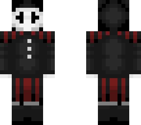 Clown Clownpierce Red Black White Minecraft Skins