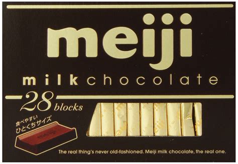 Amazon.com : Meiji Black Chocolate, 4.58 Ounce : Grocery & Gourmet Food