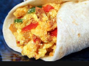 Recipes By Sara: Spicy Breakfast Burritos