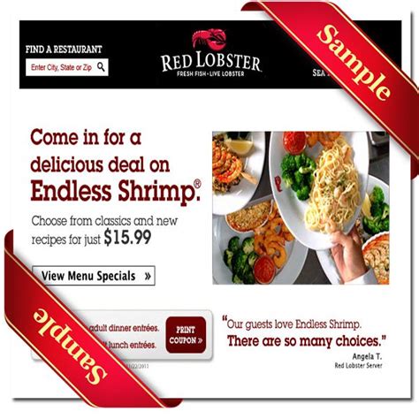 redlobster printable coupons code | Red lobster coupons, Red lobster, New recipes