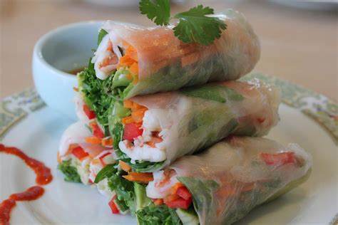 Asian Spring Rolls • Hip Foodie Mom