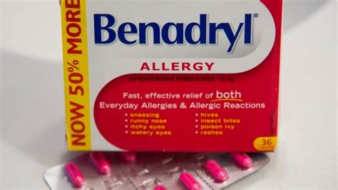 Benadryl shouldn't be available over the counter due to potential side ...