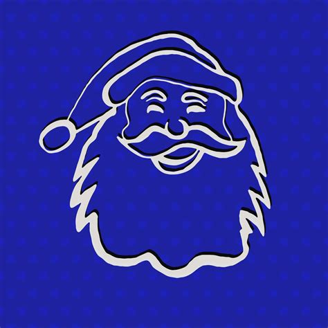 Blue Santa Free Stock Photo - Public Domain Pictures