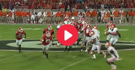 Nick Chubb's 1st Career Touchdown Left Clemson in the Dust - FanBuzz