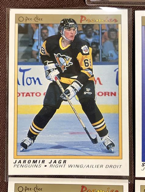 JOB LOT - 1991 PREMIER HOCKEY CARDS - INCL JAROMIR JAGR ROOKIE CARD