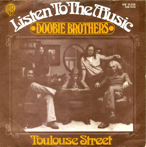 Listen To The Music by Doobie Brothers, 1972 Edition - Fonts In Use