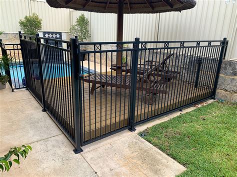 Aluminium Tube Pool Fencing In Tapping — Craftsman Fencing